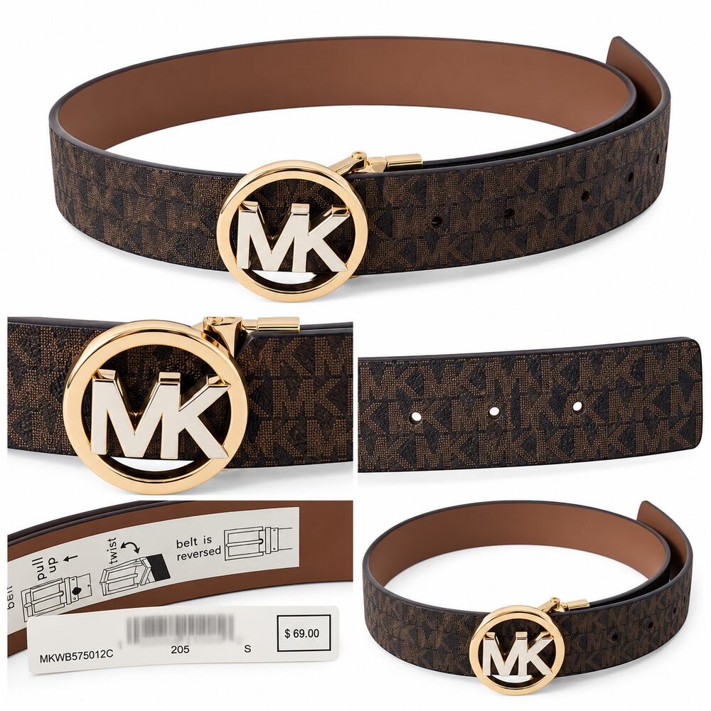 Michael Kors Signature MK Belt – Women’s – Size S